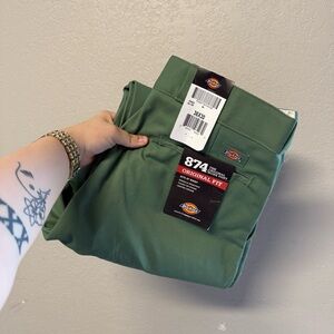 Dickies 874 Original Fit Work Pants - Sage Green